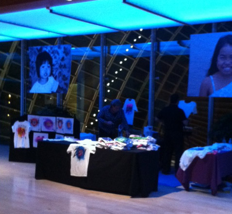 Airbrushed T-Shirt Display