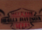 Airbrushed Harley Tattoo
