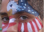 Face Painting Eagle