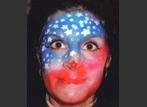 Face Painting Flag